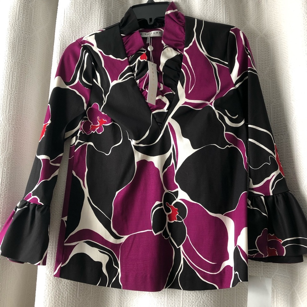 Trina Turk Long Sleeves Top